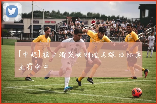 [中超]杨立瑜突破制造点球 法比奥主罚命中